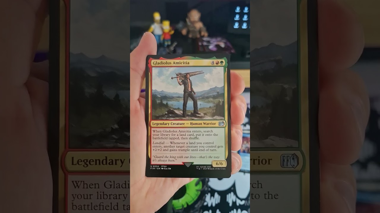 Magic the Gathering,a final fantasy booster pack searching for Sephirot