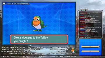 Live Shiny Taillow 182 DexNav Pokemon ORAS