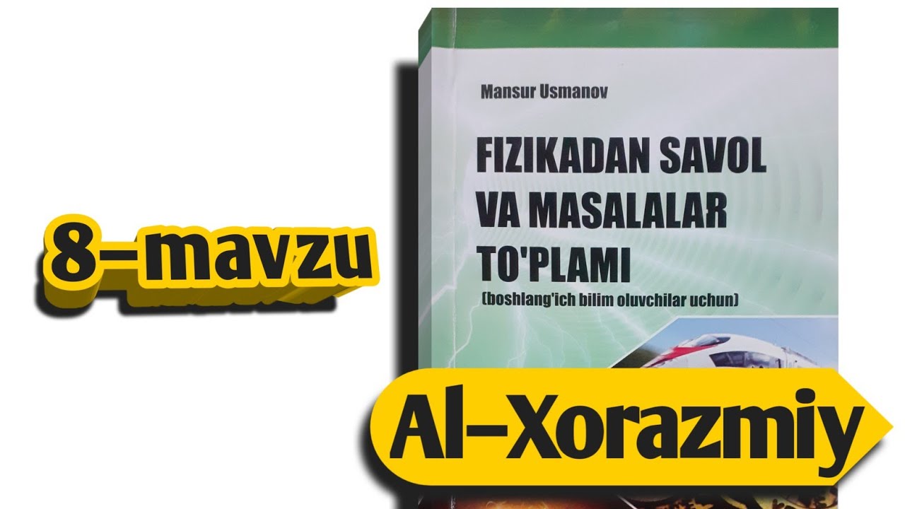 8–mavzu | Aylana bo'ylab tekis harakat