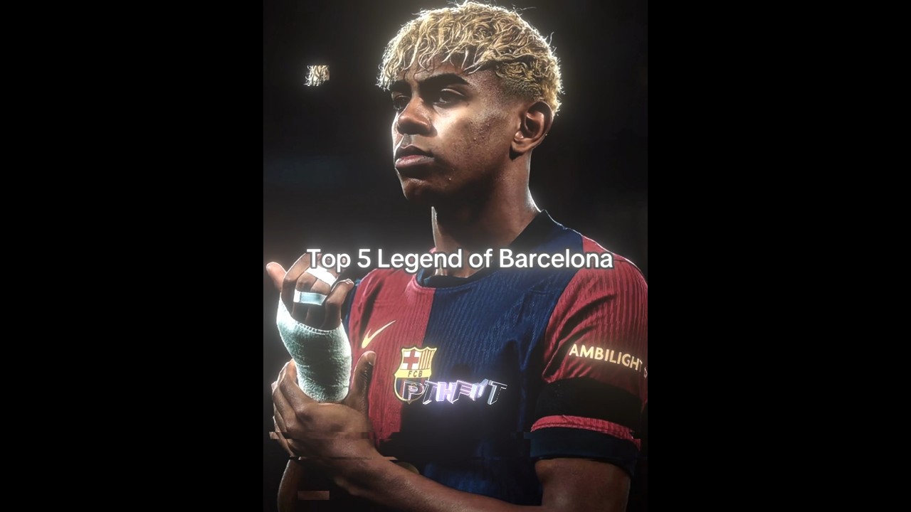 Top 5 Legends Of Barcelona 🔥 | 