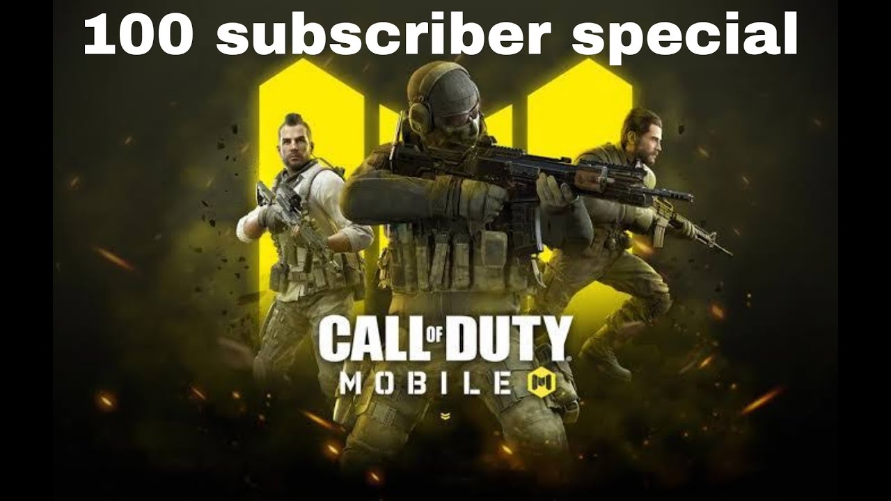 100 SUBSCRIBERS SPECIAL | CALL OF DUTY | - YouTube