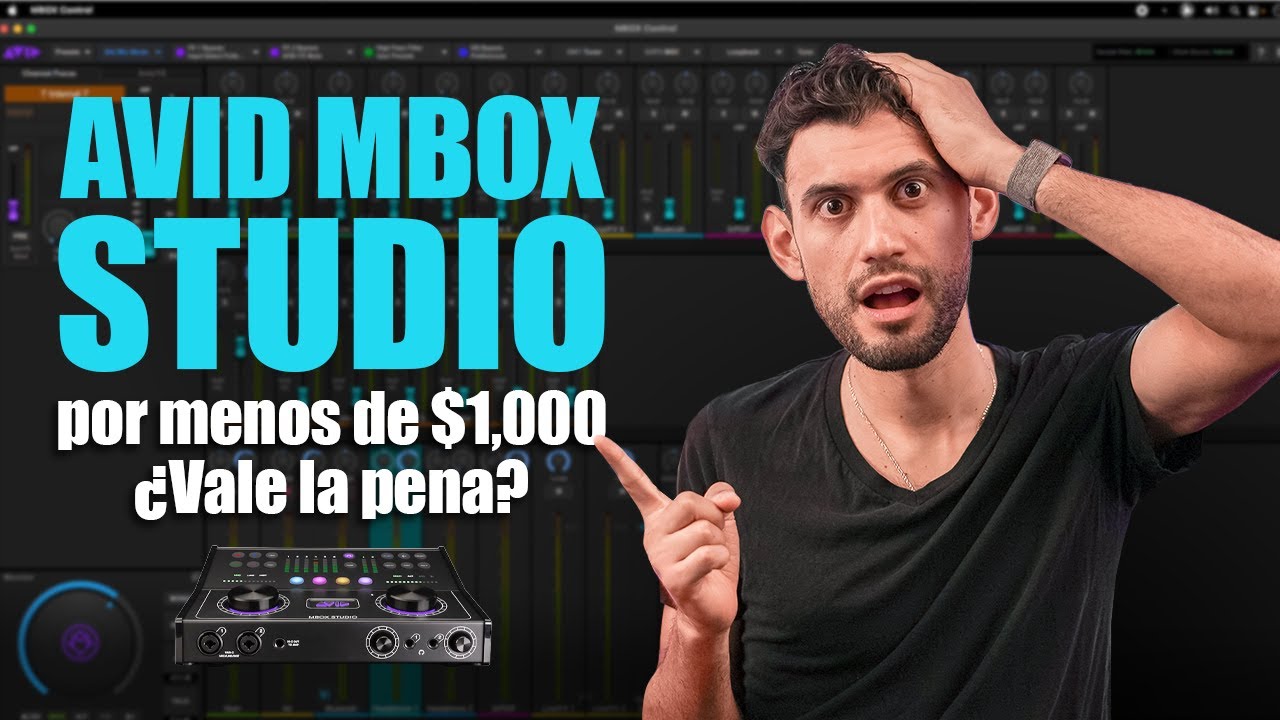 AVID MBOX STUDIO: ¿La interfaz más completa por menos de $1000 USD?