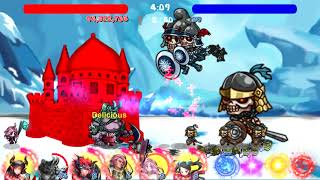 Warfare Lab: Skeleton man vs Dragon Castle Defense screenshot 4