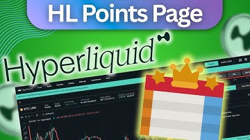 How to Find Points Page on Hyperliquid - Full Step by Step Tutorial