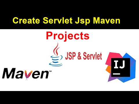 Create Servlet Jsp Maven Project using Intellij
