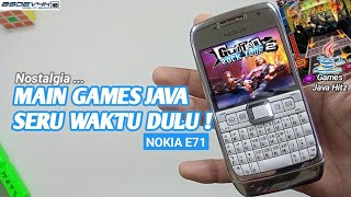 FUN JAVA GAMES IN THE OLD TIME! - Nostalgia On Nokia E71 Phone