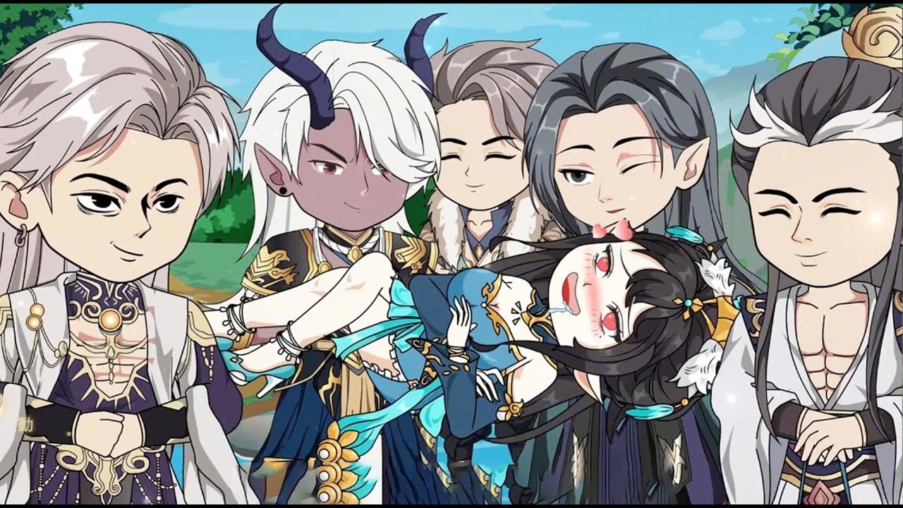 小色猪每天都盼着发情，想象着坐拥美男的画面，结果比她小的猪妹妹们都生崽了，她还是没能进入发情期，不能发情就无法化成人形，就连体型都比同龄猪猪小半圈，导致部落里的雄性没有一个愿意选她！#沙雕动画