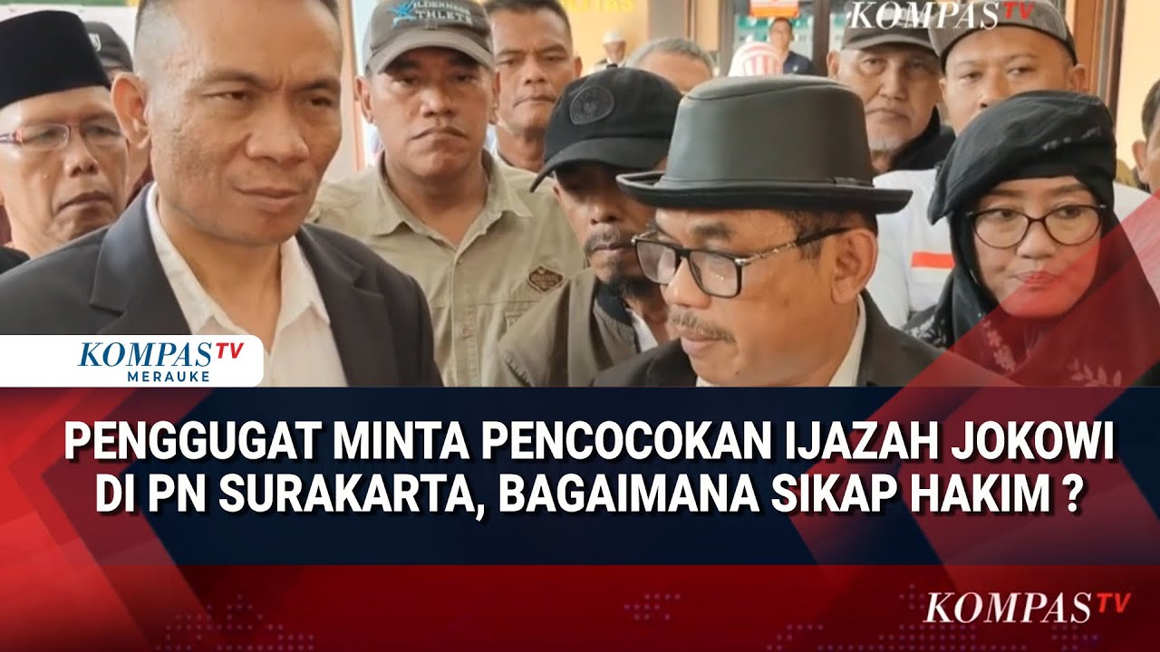 Penggugat Minta Pencocokan Ijazah  di Sidang Citizen Lawsuit Ijazah Jokowi di PN Surakarta