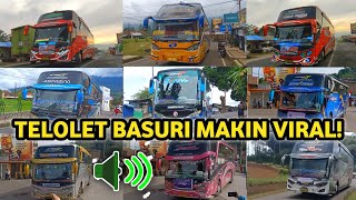 Kompilasi TELOLET  BASURI Viral ! | Telolet Basuri Mengular  | Indonesia Bus Unik