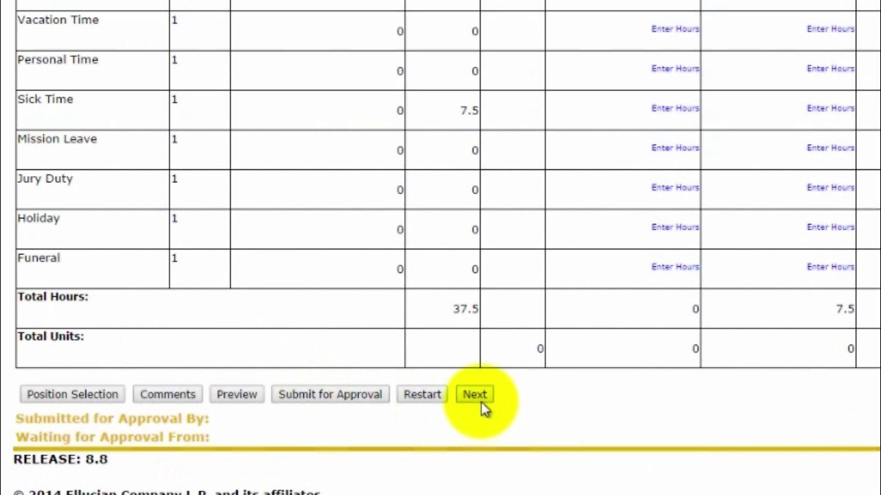 Banner Web Time Entry Staff 2016 Youtube