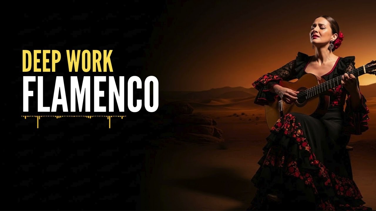 Deep Work Music 🔥 Flamenco Guitar for Maximum Focus