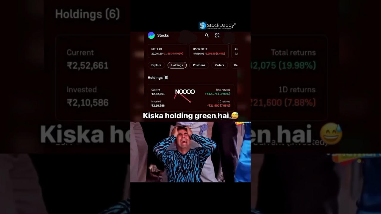 Market Situation Right Now | StockDaddy | Elections 2024 | Election Result | Learn Trading | Stocks