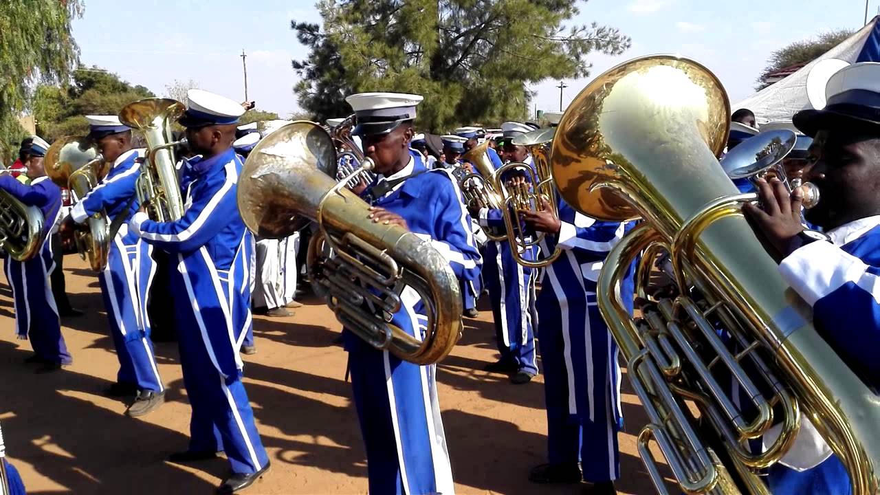 Jerusalem Brass Band Mafikeng "Nkosi Si Hlangene" 2015 YouTube