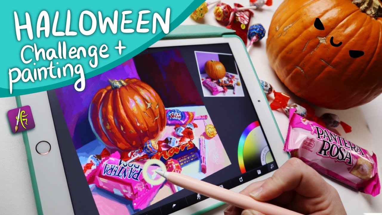Halloween entries + Still life ARTRAGE Timelapse