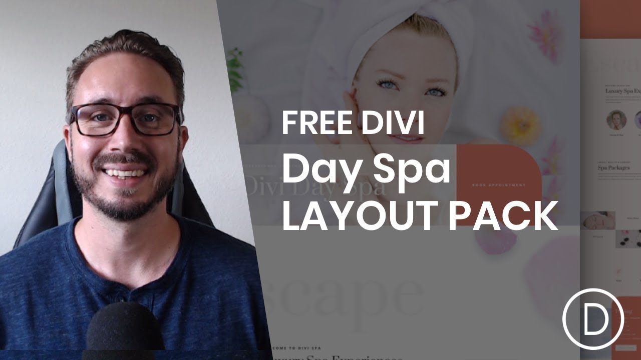 Get a FREE Day Spa Layout Pack for Divi