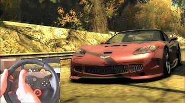 Need for speed most wanted with logitech driving force gt #1