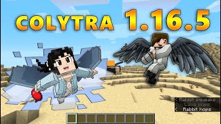 Colytra Mod 1.16.5 Gameplay - How to Attach your Elytra into your Chestplate in Minecraft Forge