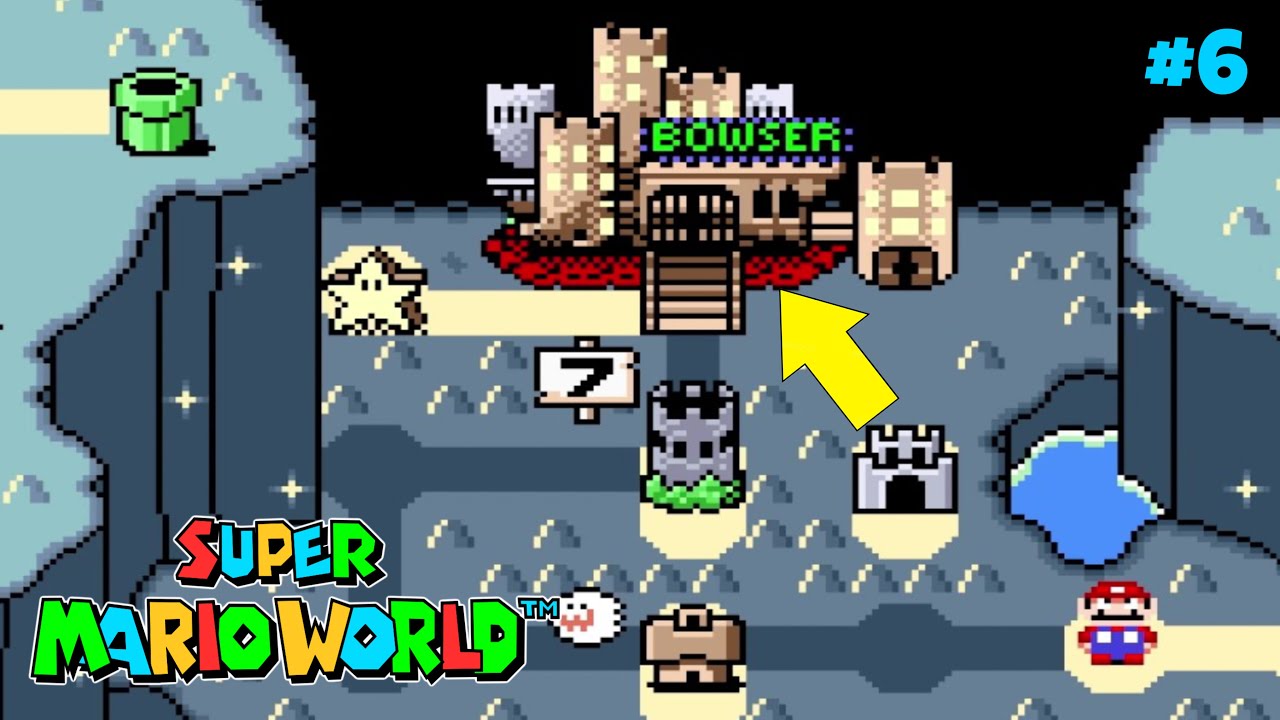 Super Mario World - Valley of Bowser - All Secrets (No Commentary) #6