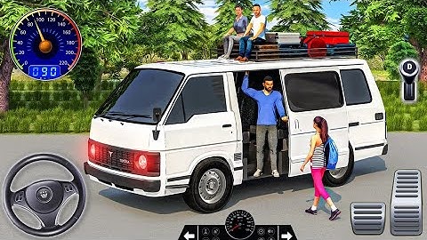 Bus Simulator 2025 | Real Minibus Simulator City Bus Driving Games 3D Android Gameplay#gamingvideos