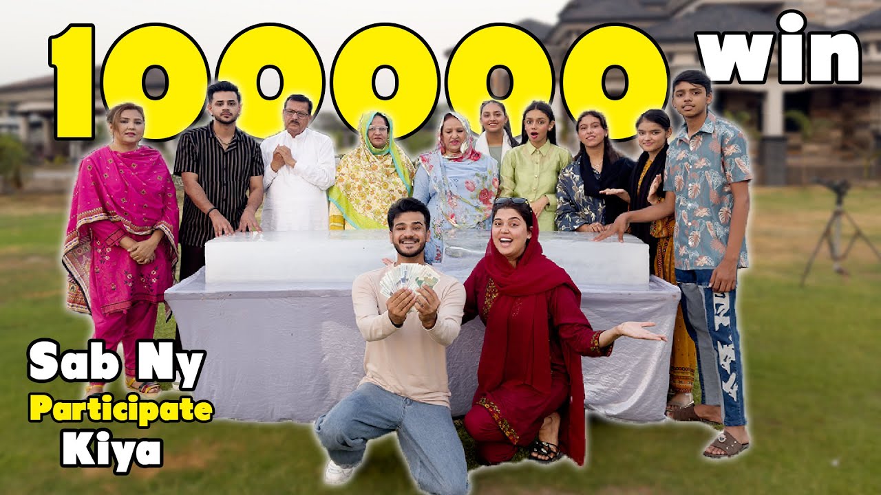 Последний, кто освободит руку от ICE 🧊 и получит 100 000 рупий