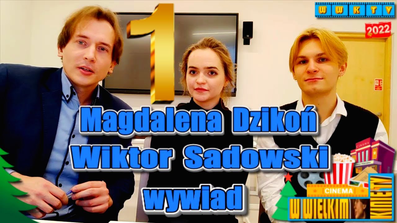 Magdalena Dzikoń i Wiktor Sadowski (wokaliści). Wywiad Świąteczny. Cz ...