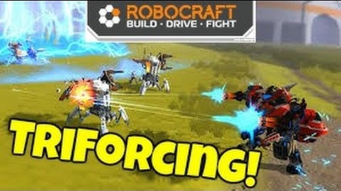 Triforcing in Robocraft | Single and Dual Layer