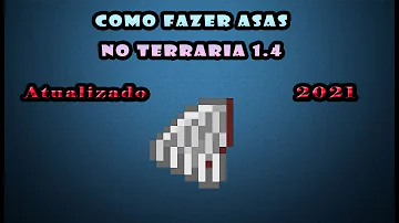 Como fazer uma asas de anjo no Terraria?