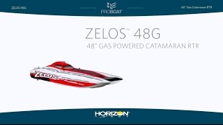 Pro Boat Zelos G 48-inch Catamaran Gas Powered RTR