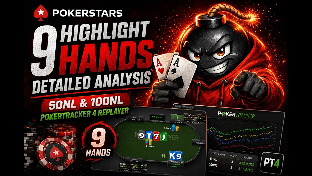 Breaking Down 9 Crazy PokerStars Hands - YouTube