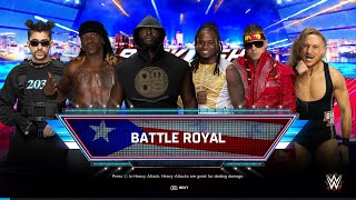 WWE2K24 Battle Royal at BACKLASH who ever win face Jey uso for the Undisputed Universal Championship