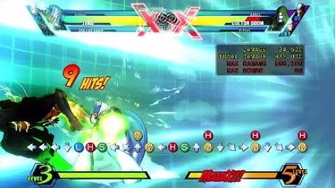 Dr. Doom/Zero Lightning Loop DHC-Ultimate Marvel VS Capcom 3