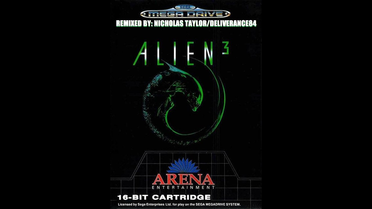 ALIEN 3 -stage 1- (SEGA MEGA-DRIVE/SEGA GENESIS) D84 Remix