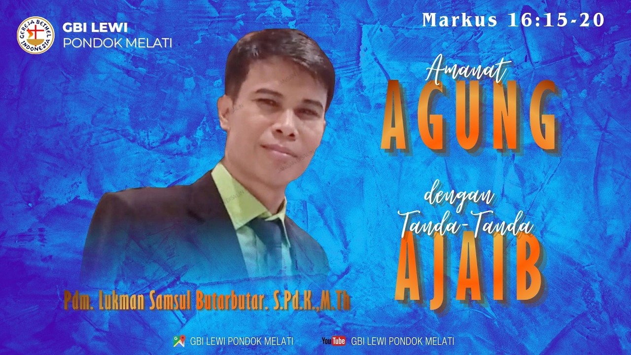 IBADAH RAYA GBI LEWI PONDOK MELATI