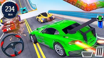 Mega Ramp Car Stunts Racing Impossible Tracks 3D #9 - Android Gameplay