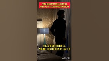 From Rock Bottom to Success A Real-Life Transformation Story#success #successmindset #transformation