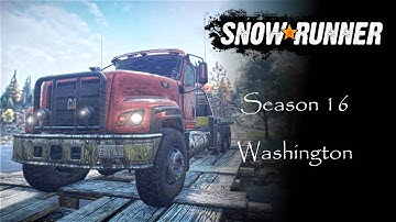 SNOWRUNNER // The Only Way - Part II - Season 16 Washington