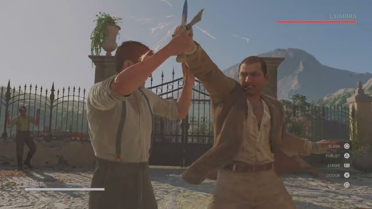 Mafia: The Old Country Enzo vs L'ombra ( knife fight no damage ) 