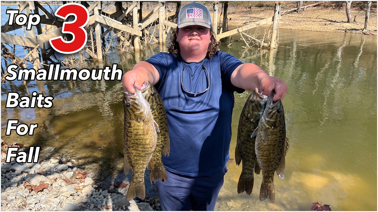 The 3 Best Baits For Smallmouth In The Fall YouTube