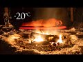 3 Days Solo Winter Camping Deep Snow No Tent Below 20 C mp3