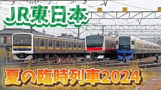 【本日発表か？】JR東日本 2024年夏の臨時列車のプレスリリースを見よう!!!