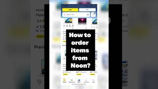 How to order items from Noon | Full Guide| Noon App se online Shopping kaise karen