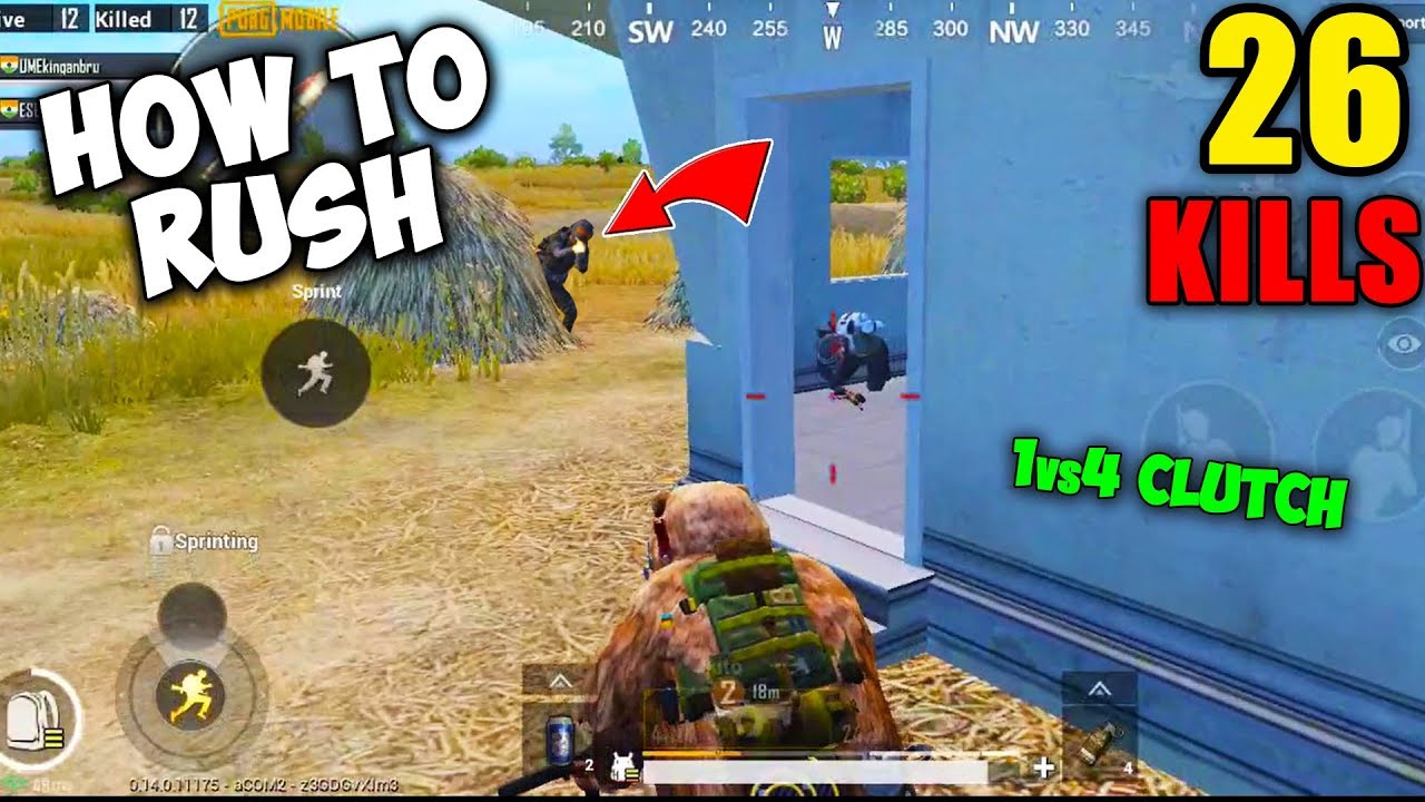 My Best Rush Match of Season 8 in Pubg Mobile - 