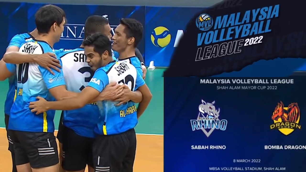 MVL 2022 |Sabah Rhino VS Bomba Dragon | HD VOLLEYBALL - YouTube
