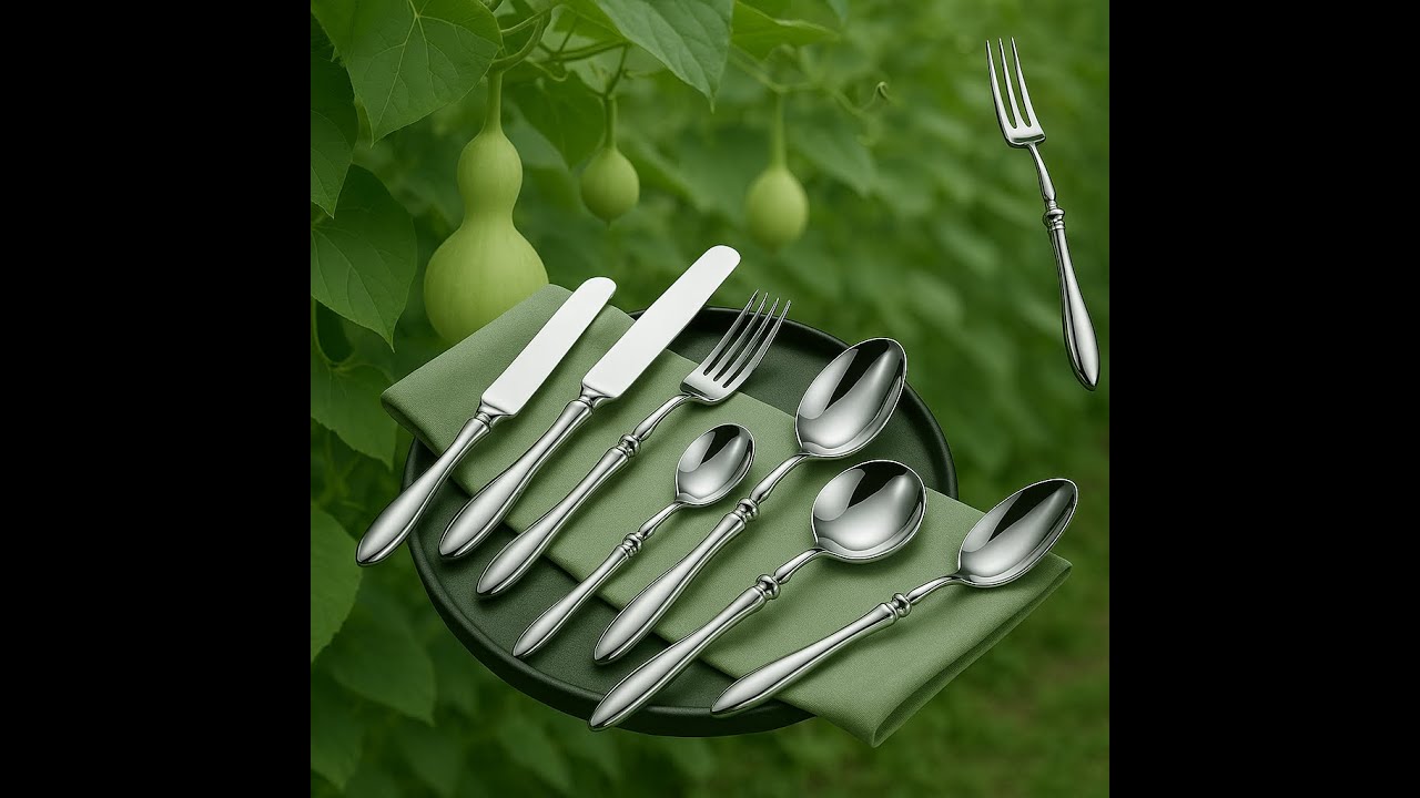 Gourd Elegance Flatware Set / FSLM-2319