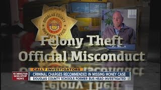 Criminal charges recommended against former head of Douglas County school transportation