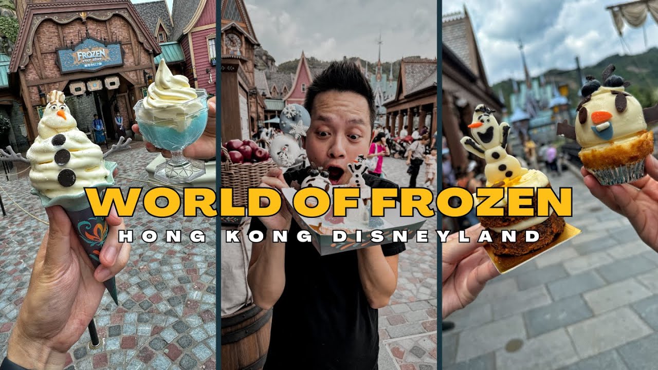 My first time at World of Frozen!