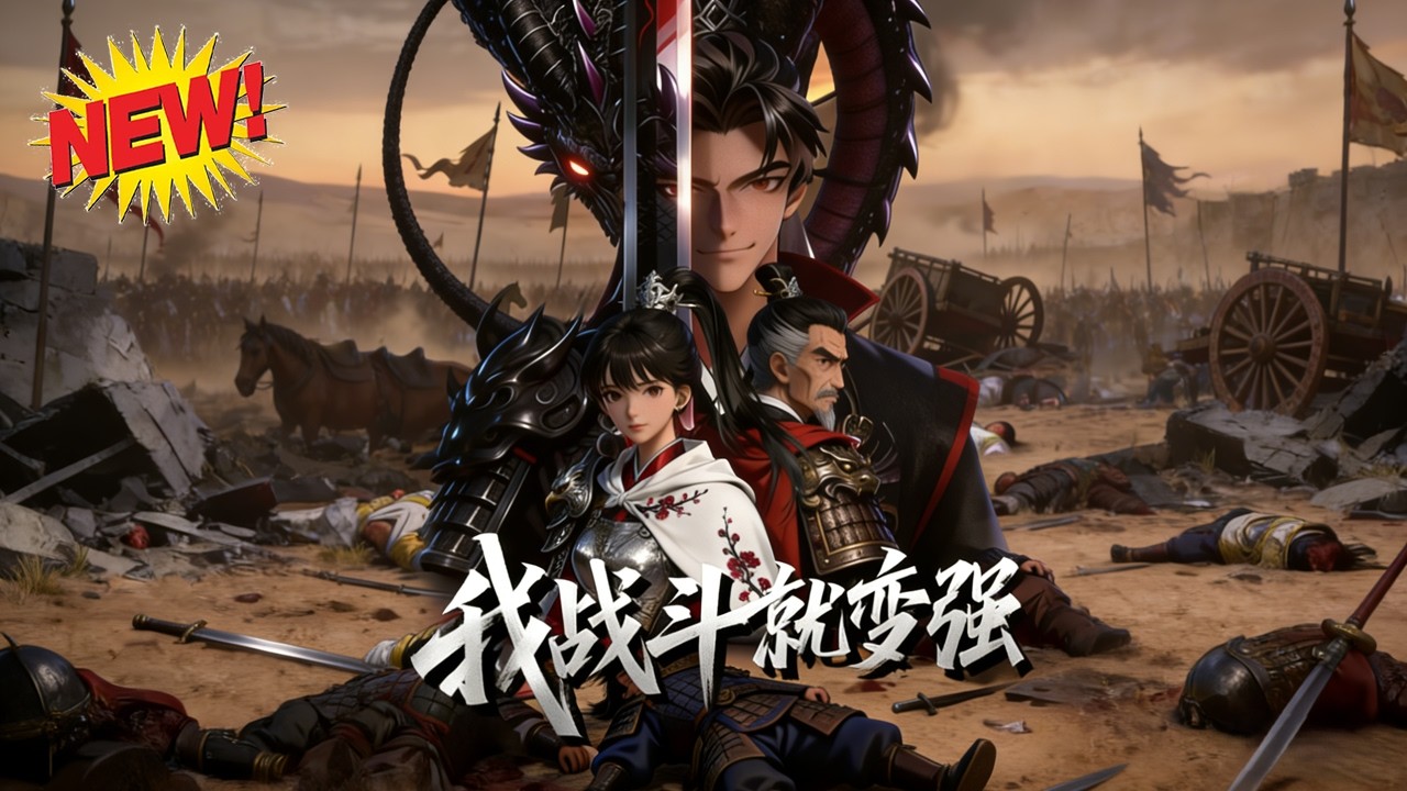 ⚡【新番速递】《我战斗就变强》从废体世子到战场杀神，陆星辰被退婚后觉醒系统，杀敌升级打脸仇敌！#玄幻 #系统 #逆袭 #爱看动漫