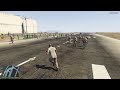 GTA V - Trevor Army Vs Police Army + 5 Star Escaping