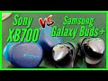 Sony WF-XB700 vs Galaxy Buds+