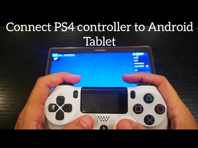 Q A How To Connect Ps4 Controller With Android Tablet Youtube